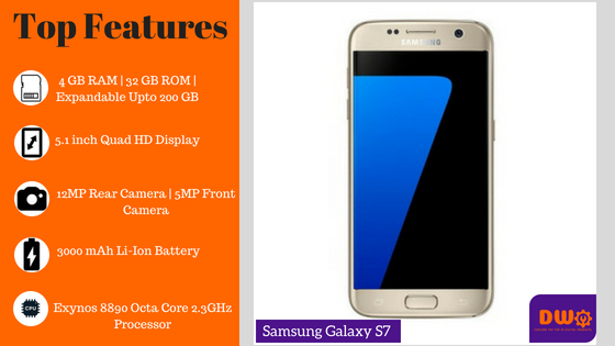 Samsung Galaxy S7 - top 10 best samsung phones in india
