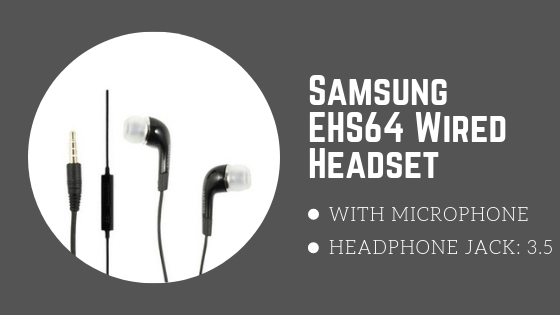 Samsung EHS64 Wired Headset with Mic - best selling earphones
