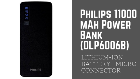 Philips 11000 mAh Power Bank - TOP 10 POWER BANKS UNDER 1000