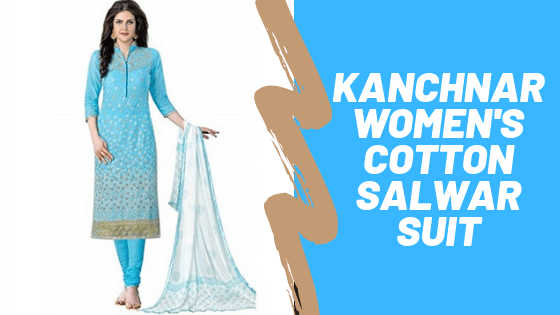 Kanchnar Women's Cotton Salwar Suit