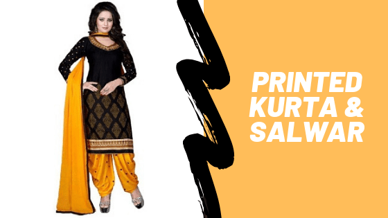 Printed Kurta & Salwar