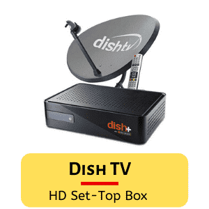 Dish TVDISH TV HD Premium connection-all India