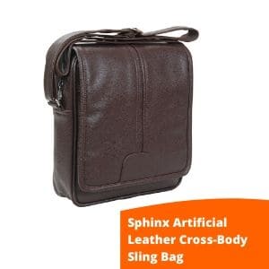 Sphinx Artificial Leather Sling Bag