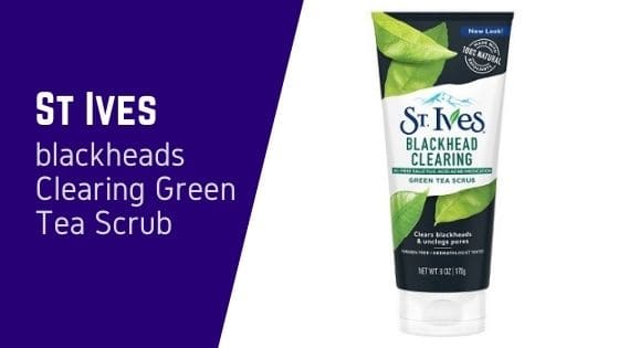 ST IVES BLACKHEADS CLEARING GREEN TEA SCRUB