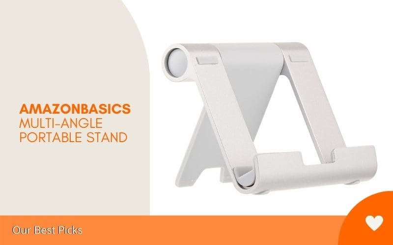 AmazonBasics Multi-Angle Portable Stand - best phone stands