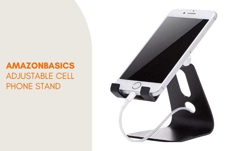 AmazonBasics adjustable cell phone stand