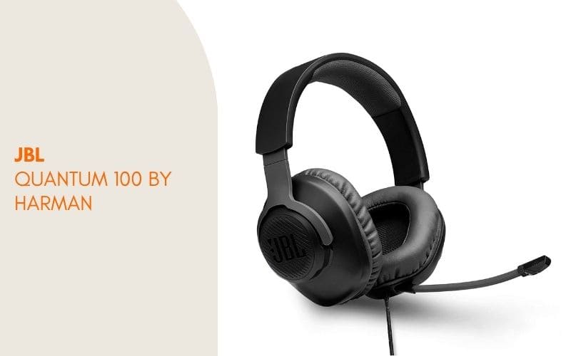 best headset for pubg mobile - JBL Quantum 100 by Harman