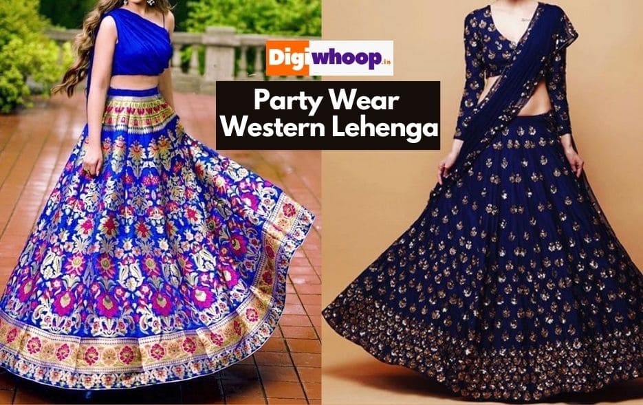 Party Wear Western Lehenga