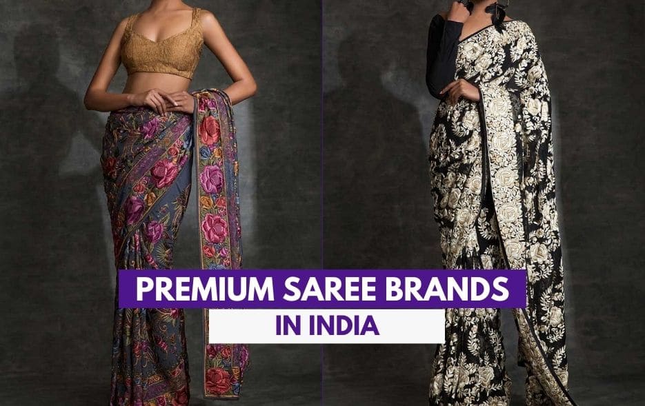 Top Premium Saree Brands in India