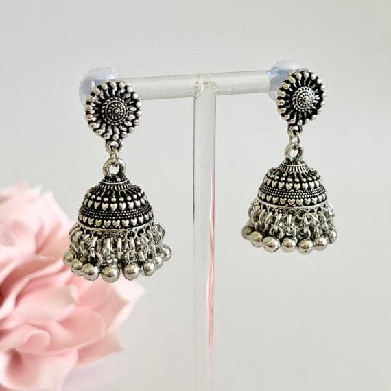 Oxidized silver jewellery